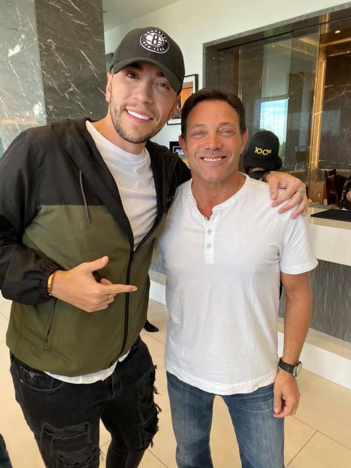 Jordan Belfort with Josh Snow