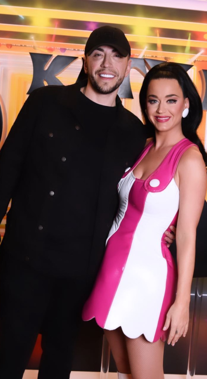 Katy Perry with Josh Snow