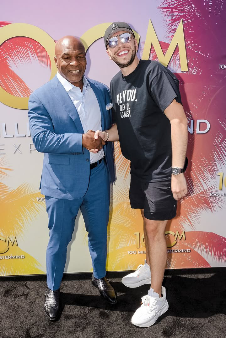 Mike Tyson with Josh Snow